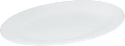 Set Of 6 White Professional Oval Plate / Platter 10" inch |