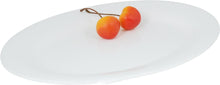 Set Of 6 White Professional Oval Plate / Platter 10" inch |