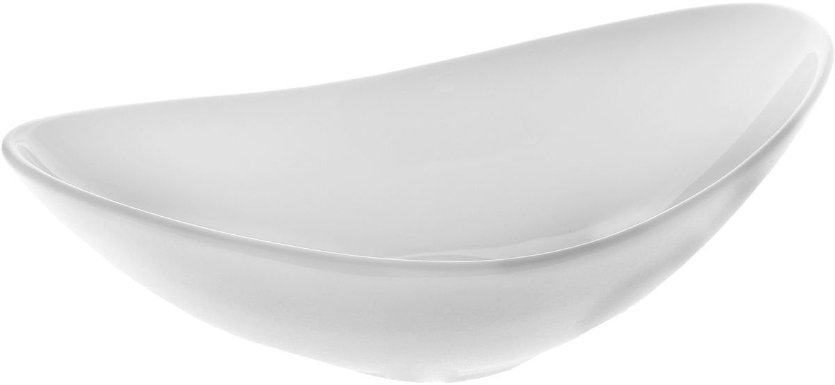 White Sauce Dish 8" inch X 4.7'' X 2.5'' |