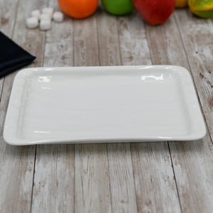 Fine Porcelain Japanese Style Dish 12.5” X 8”| 32 X 20 Cm WL-992594/A