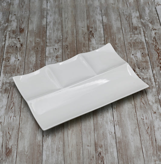 Fine Porcelain Platter 12” X 8” | 30 X 20 Cm WL-992598/A