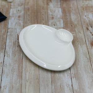 Fine Porcelain Oval Platter 8" | 20 Cm WL-992628/A
