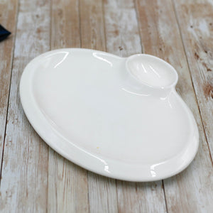 Fine Porcelain Oval Platter 12" | 30 Cm WL-992630/A