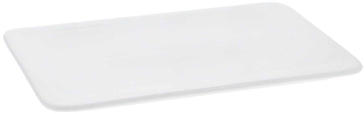 White Rectangle Flat Platter 10" inch X 5.5" inch | 25.5 X 14.5 Cm