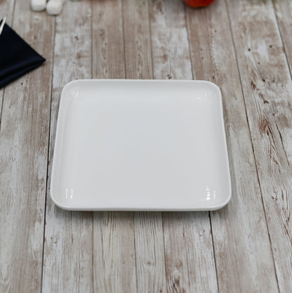 Large Feast Charcuterie Plating Set Including Long Bamboo Serving Tray And Square Bamboo Platters With Fine Porcelain Plates To Match