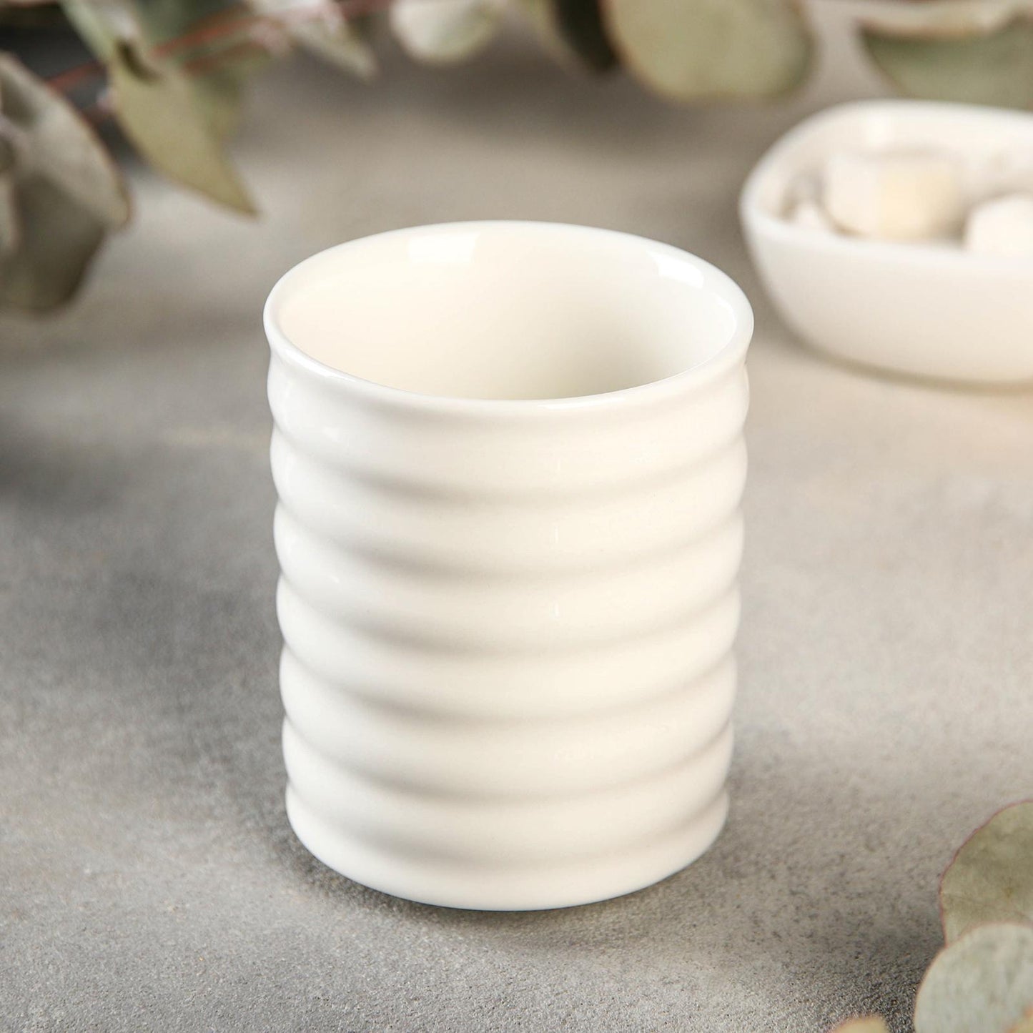 White Japanese Style Cup 7 Oz | 200 Ml