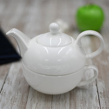 Fine Porcelain Set: Teapot 13 Oz | 375 Ml & Cup 11 Oz | 340 Ml WL-994048AB