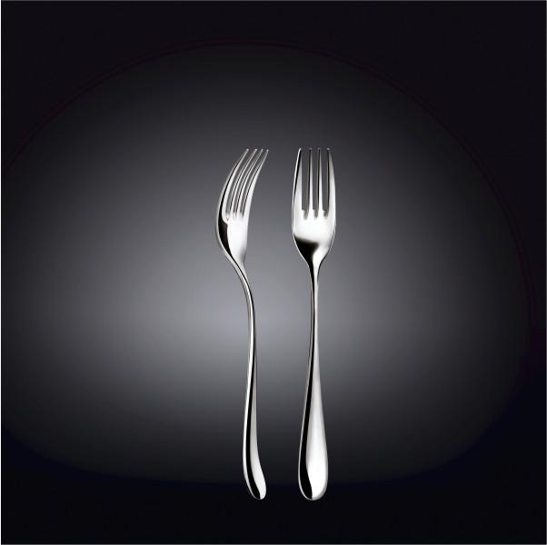 DESSERT FORK 7.5" | 19 CMSET OF 6IN COLOUR BOX - WILMAX PORCELAIN WILMAX