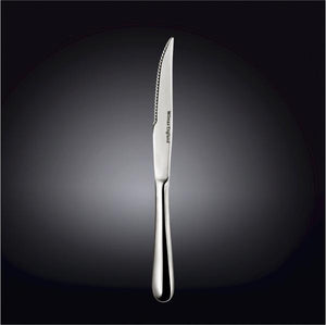 High Polish Stainless Steel Steak Knife  9.25" | 23.5 Cm White Box Packing WL-999115/A