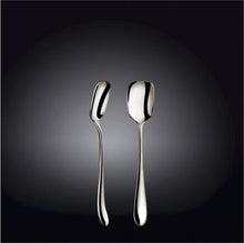 High Polish Stainless Steel Ice Cream Spoon 5.75" | 15 Cm Set Of 6  In Colour Box WL-999122/6C