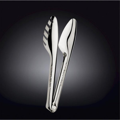 High Polish Stainless Steel Serving Tongs 10