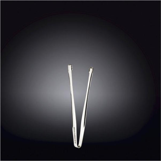 High Polish Stainless Steel Ice Tongs 6" | 15 Cm White Box Packing WL-999130/A