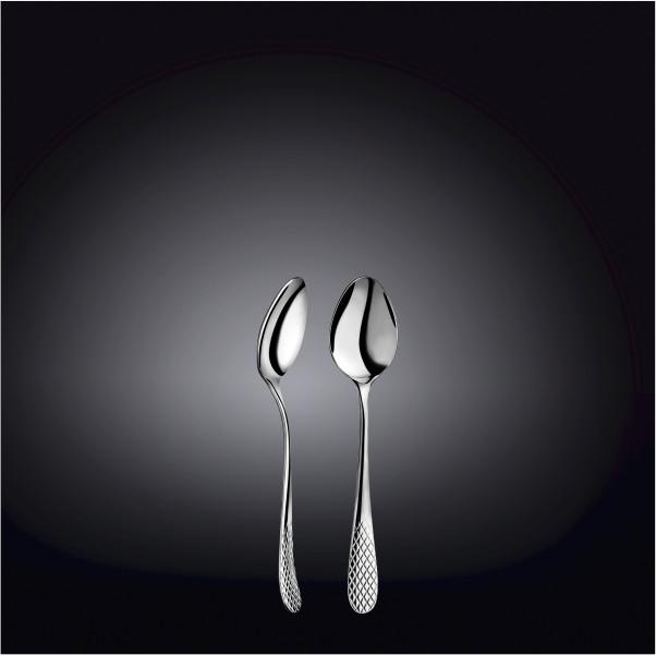 COFFEE SPOON 4.5" | 11.5 CMIN WHITE BOX - WILMAX PORCELAIN WILMAX