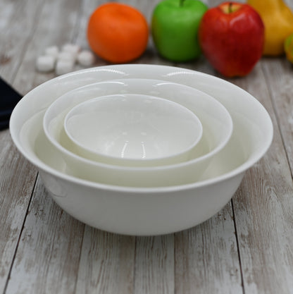 Small White Bowl 6" inch | 15.5 Cm 20 Oz | 600 Ml