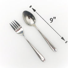 Stainless Steel Serving Fork And Knife Set Of 2 Pieces Great For Entertaining