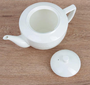 White Teapot 30 Oz | 900 Ml