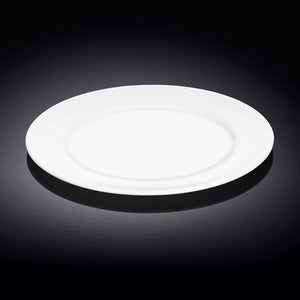 Set Of 6 White Dinner Plate 10" inch | 25.5 Cm