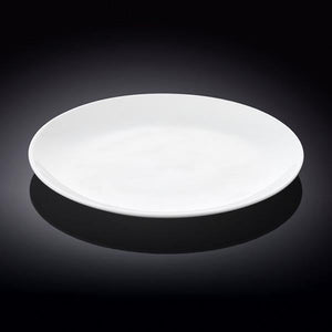 Fine Porcelain Rolled Rim Dinner Plate 10" | 25.5 Cm WL-991015/A