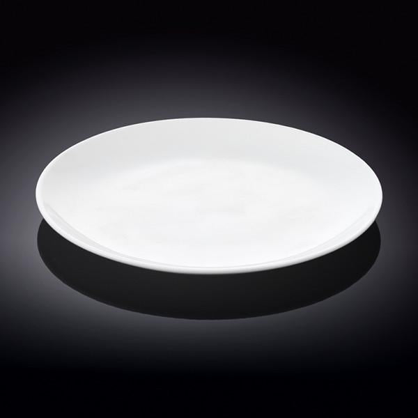 Fine Porcelain Rolled Rim Dinner Plate 10