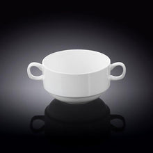Set Of 4 White Soup Cup 4" inch | 10 Cm 10 Fl Oz | 300 Ml
