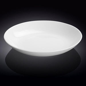 Set Of 3 White Round Deep Platter 12" inch | 30.5 Cm
