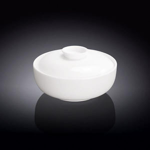 14 OZ | 400 ML SOUP CUP WITH LID5" | 12.5 CM - WILMAX PORCELAIN WILMAX