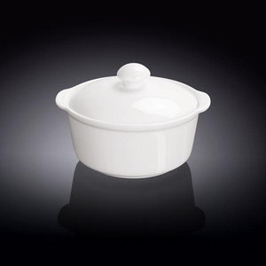 10 OZ | 300 ML SOUP CUP WITH LID4.5" X 11.5 CM - WILMAX PORCELAIN WILMAX