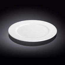 Professional Rolled Rim White Dessert Plate 8" inch | 20 Cm