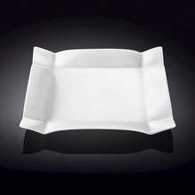 White Square Dinner Plate 10" inch X 10" inch | 25 X 25 Cm