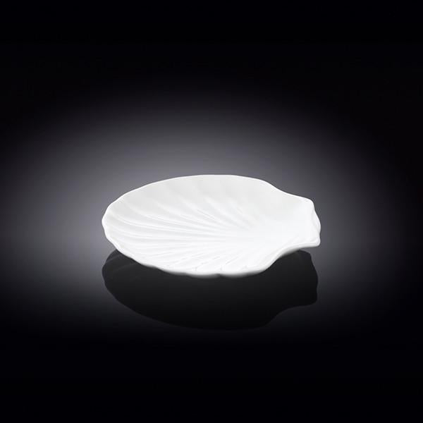 Set Of 12 White Shell Dish 5" inch | 13 Cm