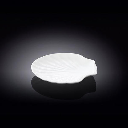 Set Of 12 White Shell Dish 5" inch | 13 Cm