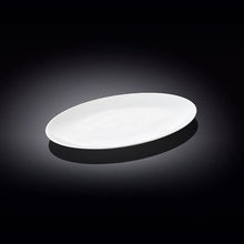 Set Of 6 White Oval Plate / Platter 10" inch | 25.5 Cm