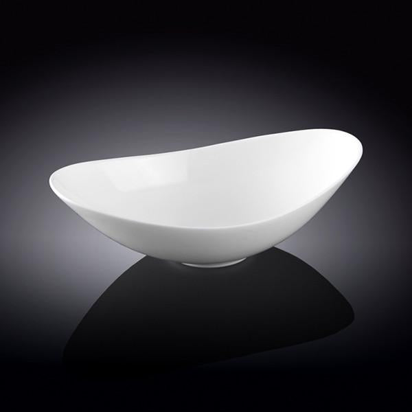 White Sauce Dish 8" inch X 4.7'' X 2.5'' |