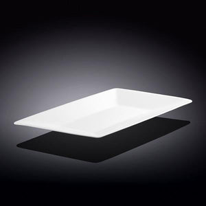 Set Of 6 White Diamond Dish 12" inch | 30.5 Cm