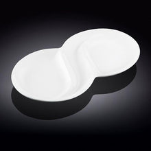 White Divided Dish 12.5" inch | 31.5 Cm