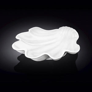White Shell Dish 11.5" inch X 11" inch | 28.5 X 28 Cm