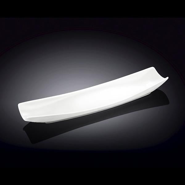 White Celery Tray / Dish 14" inch X 4.5" inch | 35 X 11 Cm