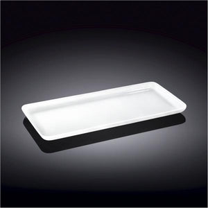 White Rectangle Dish 7.5" inch X 3.75" inch | 19 X 9.5 Cm