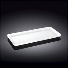 Set Of 6 White Rectangle Dish 7.5" inch X 3.75" inch | 19 X 9.5 Cm
