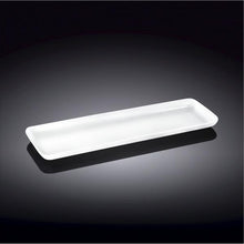 Set Of 3 White Rectangle Dish 15.5" inch X 5" inch | 39 X 13 Cm