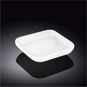 Set Of 12 Small White Square Dish 3.5" inch X 3.5" inch | 8.5 X 8.5 Cm