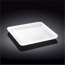 Set Of 6 White Square Dish 8.5" inch X 8.5" inch | 22 X 22 Cm