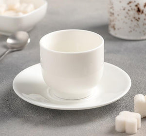 Fine Porcelain 5 Oz | 150 Ml Tea Cup & Saucer WL-993021AB