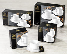 3 OZ | 90 ML COFFEE CUP & SAUCER - WILMAX PORCELAIN WILMAX