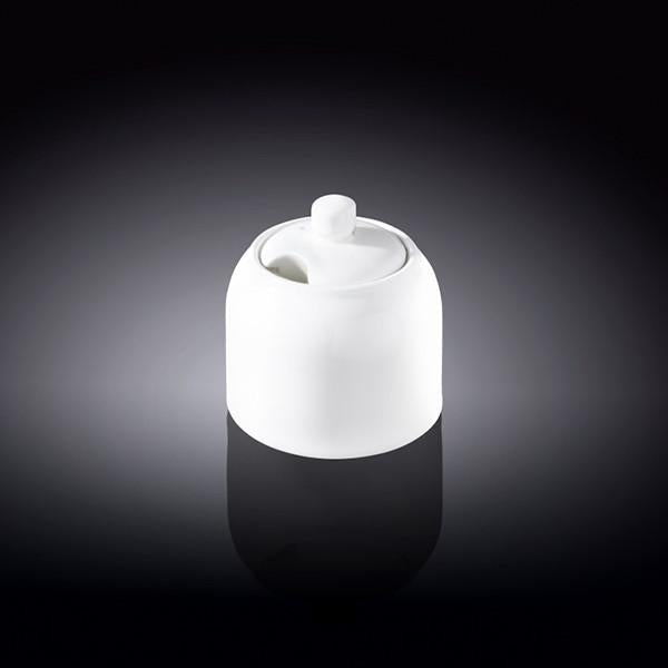 Set Of 6 White Sugar Bowl 9 Oz | 280 Ml