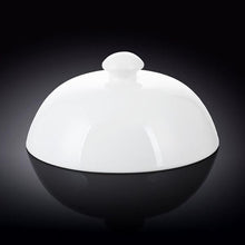 Set Of 4 White Lid For Main Course 8" inch | 20.5 Cm