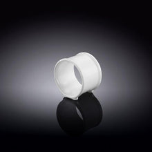 Set Of 12 White Napkin Ring