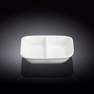 Rectangle White Soy Dish 3.25" inch X 3.25" inch |