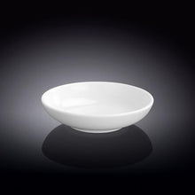 Set Of 12 Round White Soy Dish 4" inch | 10 Cm