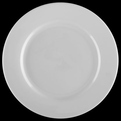 Professional Rolled Rim White Dessert Plate 7" inch | 18 Cm